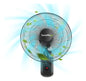 Ventilador de Pared de 16” – Oscilante, Silencioso y con Temporizador